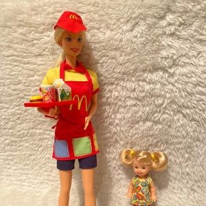 2001 McDonald’s Barbie full set.